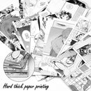 50Pcs Anime Manga Panel Aesthetic Picture for Wall Collage Kits Print Home Decorations for Boys Bedroom Living Room Decor