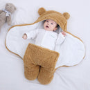 Baby's cuddle newborn baby's fur Jumpsuit 0-3-6 months in autumn and winter
