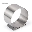 Anillo ajustable para Mousse, molde redondo para Mousse, borde de pastel, película para cuello, accesorio de cocina, herramientas para hornear DIY, pasteles, postres, decoración GYH