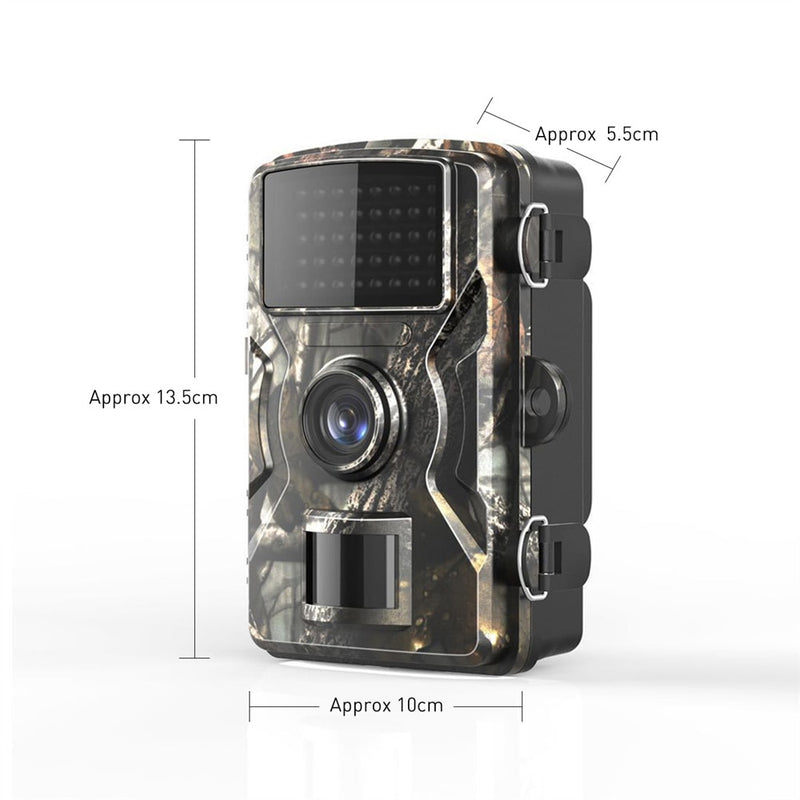 DL001 Jagdkamera Wildkamera Nachtsicht Bewegungsaktivierte Outdoor-Waldkamera Trigger Wildlife Scouting Camera