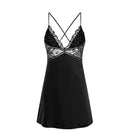 Conjunto de bata Sexy para mujer, ropa de dormir, Kimono de seda sintética, lencería de encaje, camisón, perspectiva suave, regalo de boda nupcial