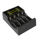 VOXLINK 4 slot Battery Charger for AAA/AA Rechargeable Battery Short Circuit Protection with LED Indicator Ni-MH/Ni-Cd charger