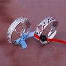The Untamed Anime Grandmaster of Demonic Cultivation MDZS Cosplay Ring S925 Silver Couple Finger rings Fashion Jewelry Gift