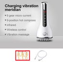 EMS Body Slimming Massager Galvanic Infrared Vibration Therapy Scraping Heating Anti Cellulite Fat Burner Beauty Shaping Guasha