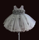 Babykleider Spitzeblumenkinder, die Prinzessinhochzeitstaufekinder kleiden, tragen 1 Jahrgeburtstag vestido infantil 6M-4Y