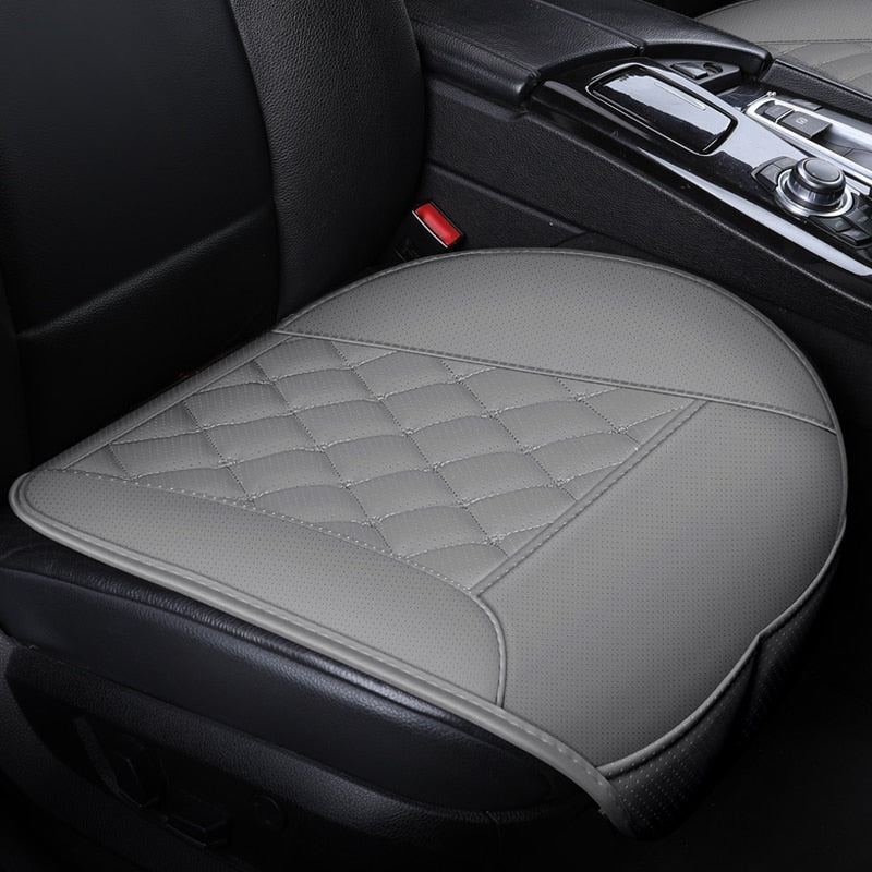 Waterproof Leather Car Seat Cover Protector Mat Universal Front Backret Breathable Car Van Auto Seat Cushion Protector Pad