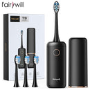 Fairywill Electric Toothbrush P11 E11 2056 T9  Ultra-Sonic Power Whitening Toothbrush with 5 Modes Wireless Charging Smart Timer
