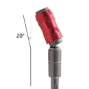 1/4&#39;&#39; Hex Shank Magnetic Screwdriver Bit Holder Extension Bar 20 Degree Angle Adjustable Direction for Screwdriver Extension