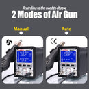 Estación de soldadura YIHUA 995D + SMD con pistola de aire caliente enchufable, estación de soldadura de hierro BGA, estación de reparación de teléfonos, estación de soldadura