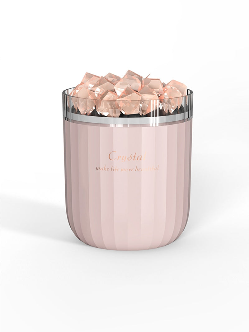 Portable Crystal Aromatherapy Humidifier USB Wireless Aroma Essential Oil Diffuser Air Humidificador with Atmosphere Lamp Home