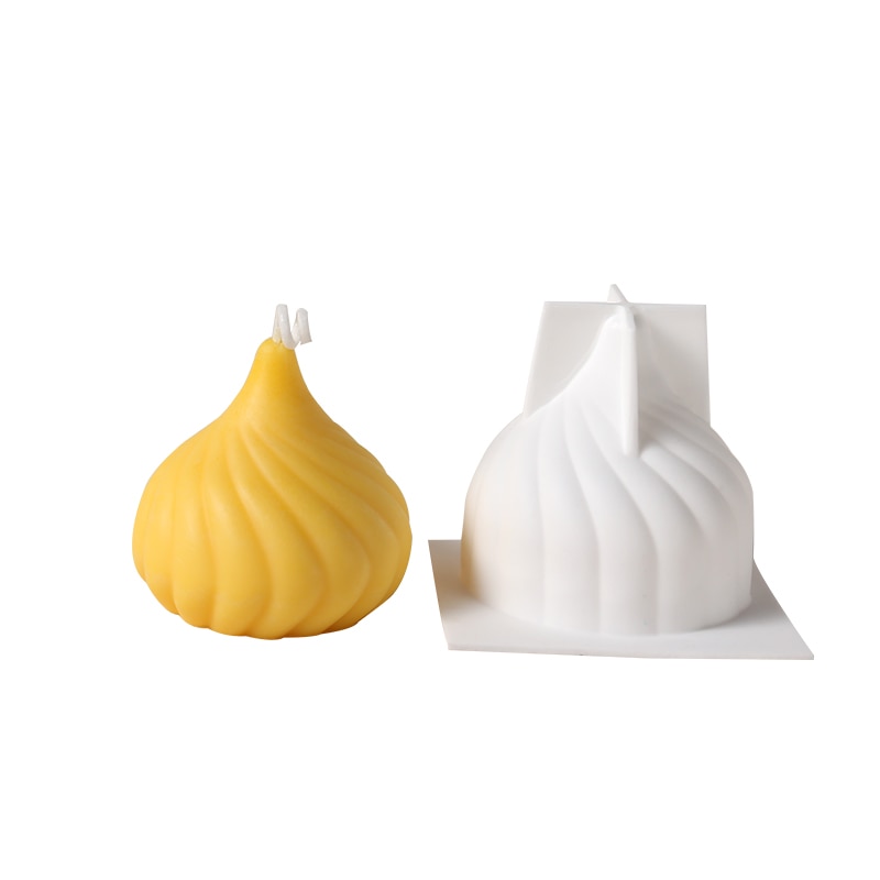 3D-Kerzenform, Silikonformen für DIY, handgefertigt, Sojawachs, Duftkerzen, zur Herstellung von Aromatherapie-Gipsformen