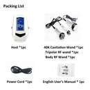 Metallstab 40KHz Kavitations-Körper-Schlankheits-Maschine RF-Gesichtshaut-anhebende Ultraschall-Gewichtsverlust-Schönheits-Maschine für Hauptsalon