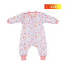 HappyFlute Baby 100% Baumwolle Schlafsack Langarm Winter Cartoon Split Leg Baby Cloth Fit 0~6 Year Baby