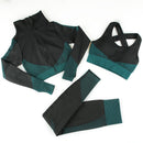 Nahtlose Frauen Set Frauen Sport Gym Anzüge Fitness Sport Langarm Frauen Kleidung