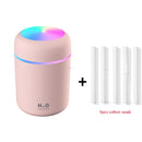 USB air Humidifier Colorful Cup Mini Aroma Water Diffuser LED Light Ultrasonic Cool Mist Maker Fogger Car Aroma Humidificador