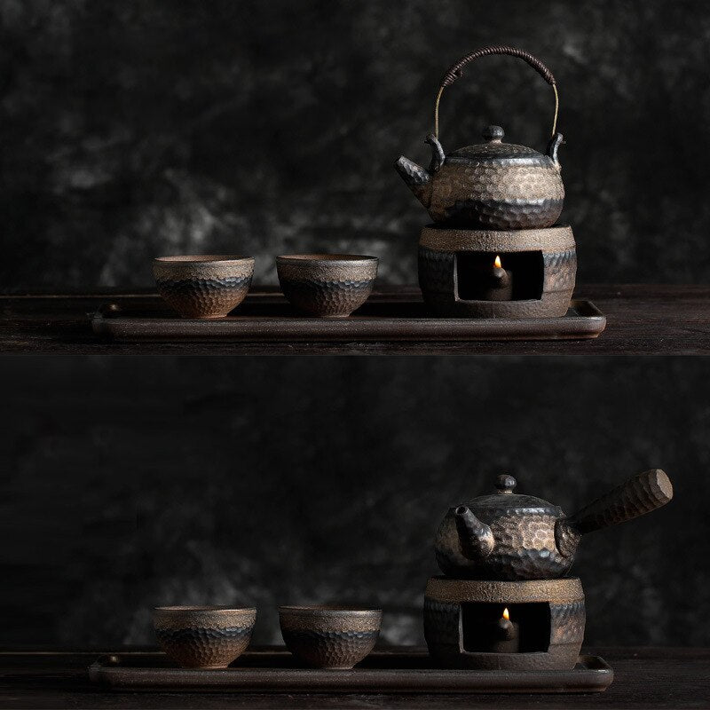 LUWU, tetera de cerámica, taza de té, juego de té kungfú chino, vasos para beber