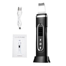 Ultrasonic Skin Scrubber Electric Facial Cleansing Pore Deep Cleaner Acne Blackhead Remover Peeling Shovel Device Beauty Machine