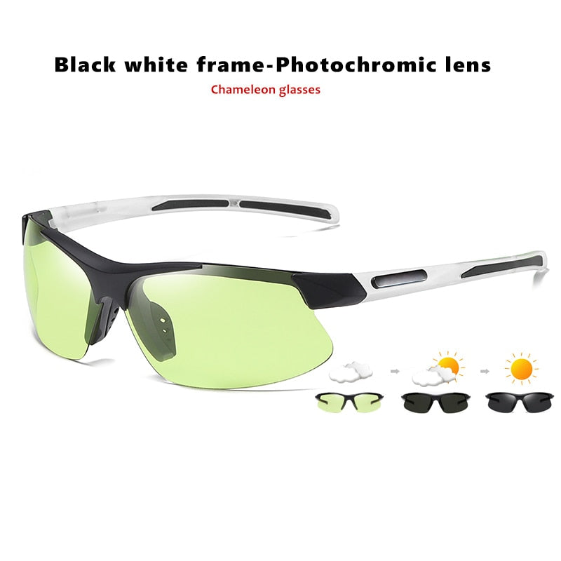 Brand Design Outdoor Sports Photochromic Sonnenbrille Polarisierte Herren Ultraleicht Winddicht Sonnenbrille Damen Schutzbrille zonnebril heren