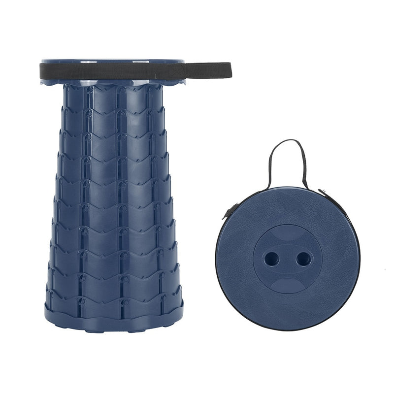 300 kg tragender einziehbarer Klapphocker im Freien flexibler Hocker Stretching Camp Fishing Outdoor Klappstuhl tragbares PP-Material