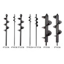 13 Größen Gartenpflanzbohrer Spirallochbohrer Kleiner Erdpflanzer Pfostenloch Graben Zaunbohrer Benzin Pfostenloch Digger