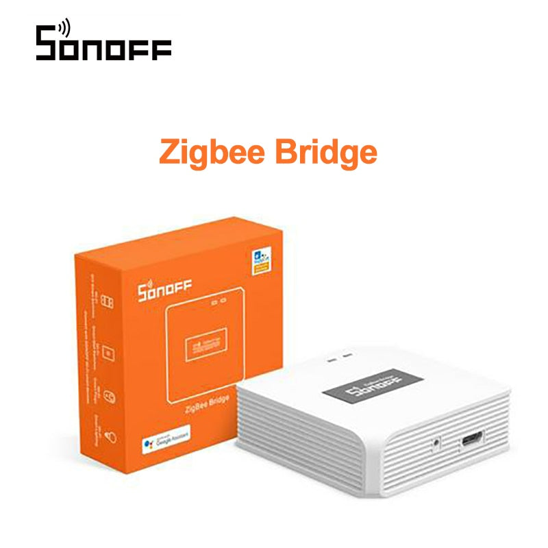 Sensor de temperatura y humedad SONOFF ZigBee/ZB Dongle-P USB Plus E-WeLink Control compatible con Alexa Google Home SONOFF ZBBridge