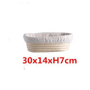 Round /Oval Banneton Brotform Bread Proofing Proving Rattan Basket Bread Banneton Dough Wicker DIY Tool