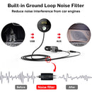 Adaptador AUX Bluetooth Deelife en el kit de manos libres del coche BT 5.0 Receptor de audio para el teléfono del automóvil Manos libres Carkit Transmisor FM