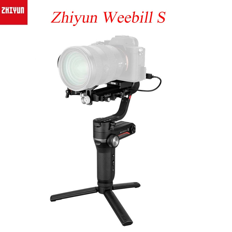 ZHIYUN Weebill S estabilizador de transmisión de imagen de cardán de mano de 3 ejes para video en vivo Vlog cardán de cámara sin espejo
