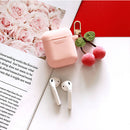 Cute Korean Pearl Silicone Case for Apple Airpods 1 2 Case Accessories Wireless Earphone Protective Cover Cherry Dog Key Ring