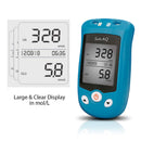 Sinocare Safe AQ UG mg/dL Blood Glucose & Uric Acid Meter & Glucose / Uric Strips for Diabetics Gout Glucose Meter Multi-package