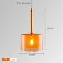 Modern Glass Pendant Lights Minimalist Dining Room Bar Bathroom Bedroom Hanging Lamps For Ceiling Dining Table Pendant Lighting