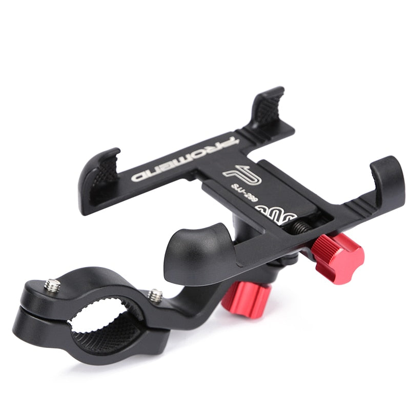 Bike Cycling Cell Phone Holder Aluminum Motorcycle Phone Holder Adjustable Universal Bicycle Mobile Phone Handlebar Mount Stand