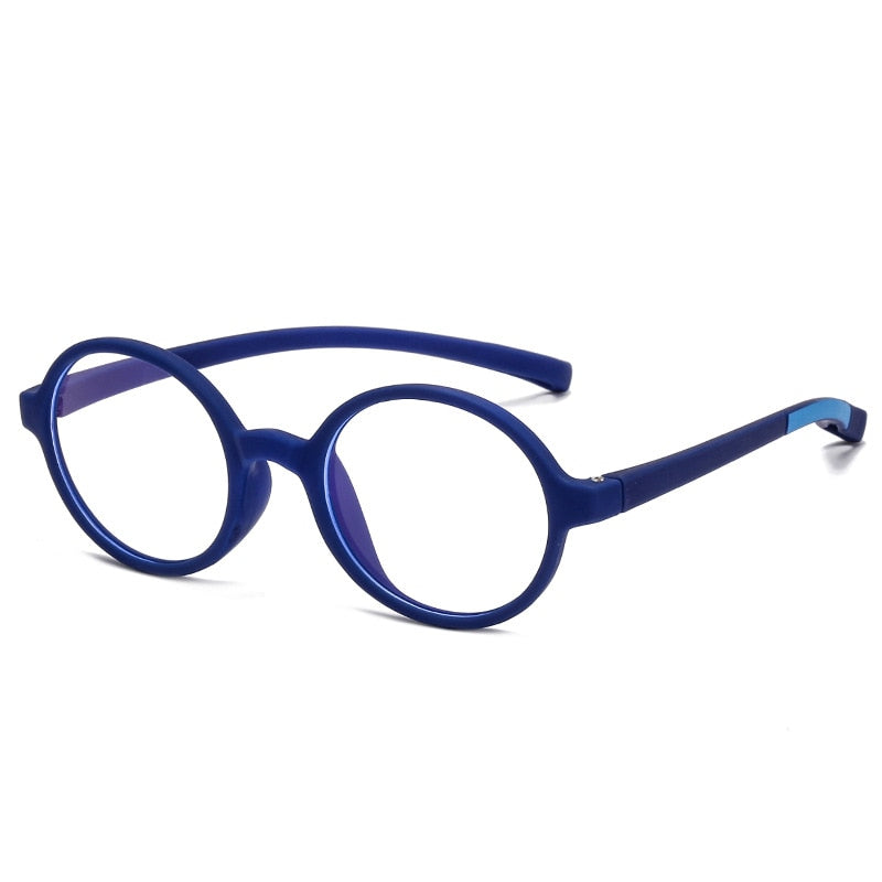 Iboode kids Anti-blue Light Silicone Glasses Brand Children Soft Frame Goggle Plain Glasses baby Eye Frame Eyewear Fashion 2020