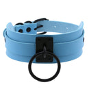 Gargantilla gótica negra, Collar gótico para niñas y mujeres, Collar de cuero Grunge Punk Harajuku, Gargantilla nueva, joyería de Halloween 2020