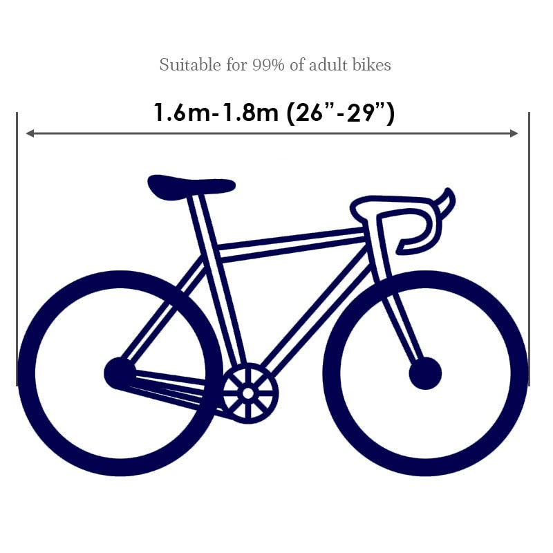 HSSEE beach series bicycle dust cover elastic fabric road bike indoor bicycle dust cover 26"-29" 700c bicycle accessories