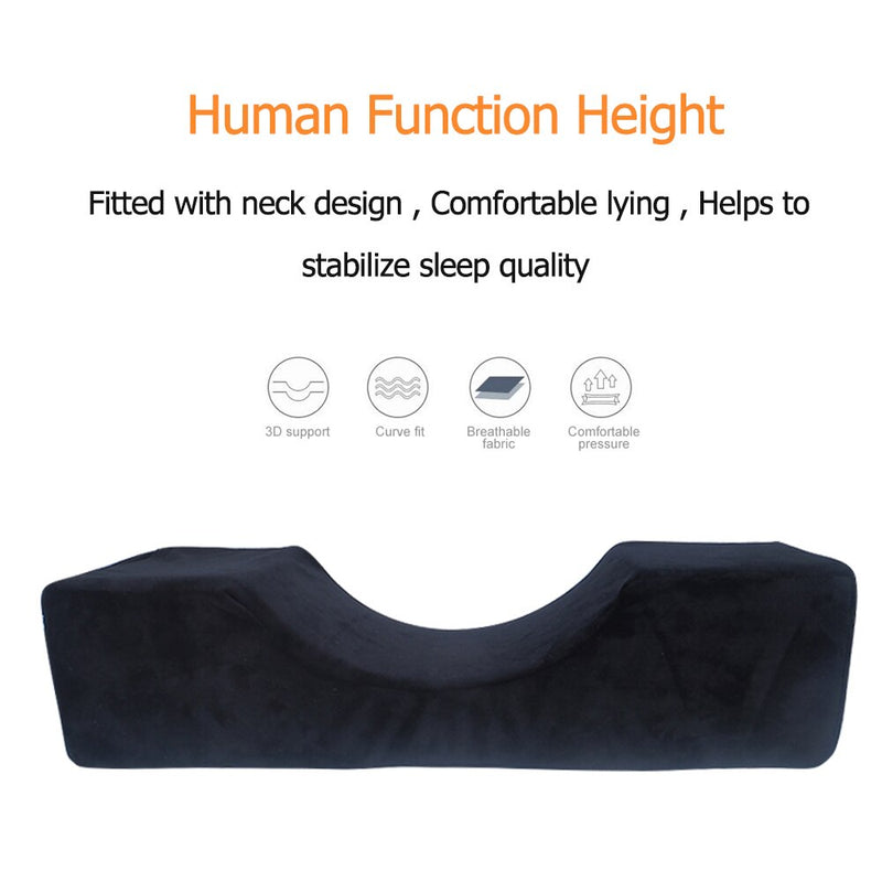Professional Eyelash Extension Pillow Special Flannel Salon Use Memory Beauty Neck Pillow Stand Grafted For Eyelash Extension
