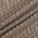 Wing back Chair Cover Jacquard Spandex Stretch Slipcovers for office Chairs Stylish 2 Piece Set With Elastic Band