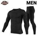 Herobiker, conjunto de ropa interior térmica con forro polar de invierno para hombre, capa Base de esquí para motocicleta, camisas cálidas y Tops, traje inferior de 3 colores