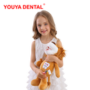 Muñecos de peluche dentales, animales de peluche, dibujos animados, juguetes de Navidad para niños, aprendizaje, cepillado, juguetes educativos suaves, regalo de dentista