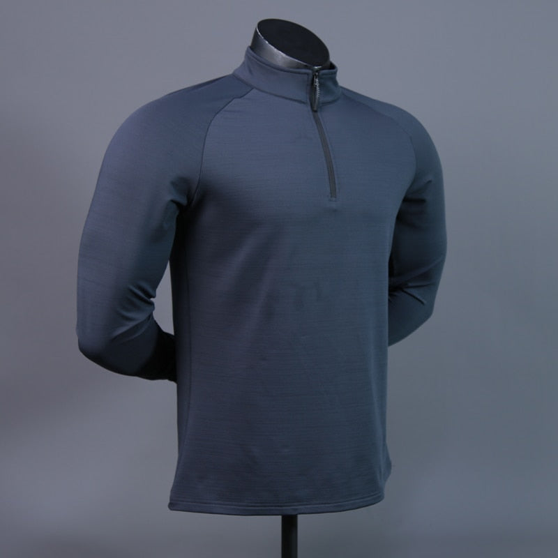 Compression Shirts Bodybuilding Football Mens Outdoor Long Sleeve Training Sporting Jerseys Quick Dry Running Man Fitness Tee