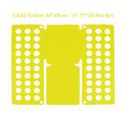 Adult Kid Clothes Folder Plastic Clothing Folding Board T Shirts Folder Easy and Fast Closet Organizer Mom Quick Clothes Holder