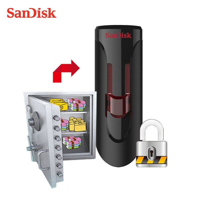 SanDisk CZ600 USB Flash Drive 128GB Super Speed USB 3.0 Memory Stick 256GB USB 3.0 Pen Drives 32GB U Disk 16GB