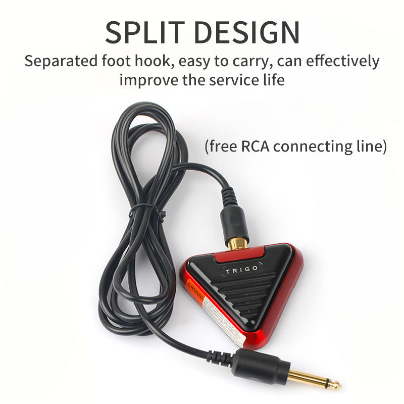 GHOST SPIDER Triangle Tattoo Pedal Aluminum Alloy Pedal Switch  Controller Tattoo Power Supply Machine Foot Switch