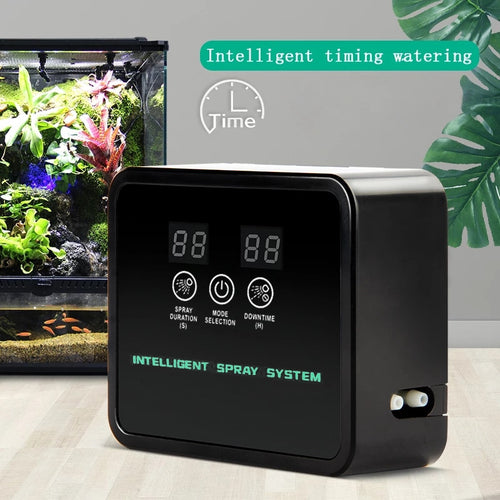 Intelligentes automatisches Bewässerungssystem für Garten-Spray-Bewässerungssystem Zeitgesteuertes Aquarium-Spray-Landschaftsbau-Bewässerungsgerät