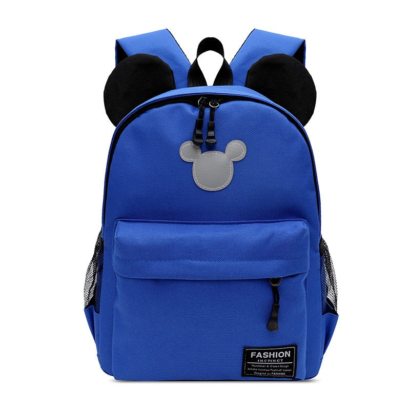 Mochila de dibujos animados para niños de Mickey Minnie, mochilas pequeñas de jardín de infantes, mochilas escolares informales de moda de viaje para niños, 2019 BAG0012