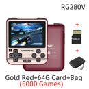 ANBERNIC 280V RG280V Retro Game Console Open Sourse System 5000 Games PS1 Player Portable Pocket RG280V Handheld Game Console