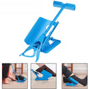 1pc Blue Sock Slider Aid Easy on off Sock Helper Kit Shoe Horn Pain Free No Bending Shoe Horn for Pregnancy Dressing Aids Tools