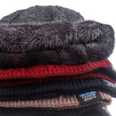 Gorros Xtres para hombre, gorros de invierno, gorro tejido, bufanda con forro de lana, gorros para hombre, gorros de invierno para hombre, gorros, gorros