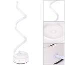 Modern LED Spiral Table Lamp Curved Desk Bedside Lamp Cool White Warm White Light For Living Room Bedroom Reading Lighting