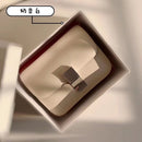 Classic Crossbody Bag Genuine Leather Box Tofu Shoulder Bag for Women 2021 Adjustable Luxury Design Flap Crossbody Bag with Lock